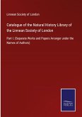 Catalogue of the Natural History Library of the Linnean Society of London