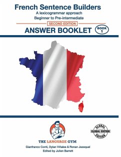 Cover FRENCH SENTENCE BUILDERS - B to Pre - ANSWER BOOK