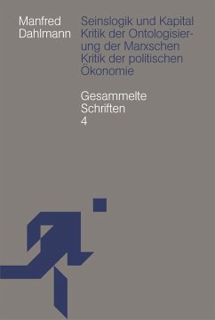 Cover Seinslogik und Kapital