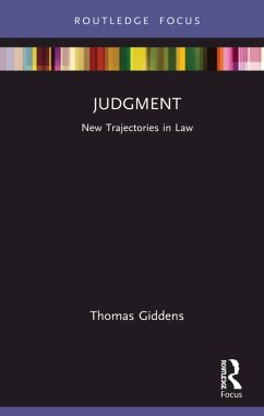 Judgment (eBook, ePUB) - Giddens, Thomas
