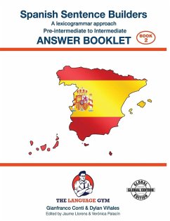 Cover SPANISH SENTENCE BUILDERS - Pre - I - ANSWER BOOK