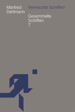 Cover Vermischte Schriften