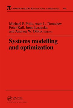 Systems Modelling and Optimization Proceedings of the 18th IFIP TC7 Conference (eBook, PDF) - Polis, Michael P.