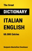 The Great Dictionary Italian - English (eBook, ePUB)