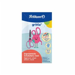 Cover Pelikan Schere griffix® Schulschere rund für Rechtshänder LovelyPink