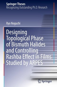 Designing Topological Phase of Bismuth Halides and Controlling Rashba Effect in Films Studied by ARPES - Noguchi, Ryo