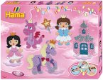 Hama 3158 - Geschenkpackung Fantasy Fun, ca. 4000 Bügelperlen Midi, Stiftplatten und Zubehör