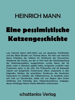 Cover Eine pessimistische Katzengeschichte (eBook, ePUB)
