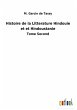 Histoire de la Litterature Hindouie et... - Bild 1