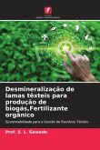 Desmineralização de lamas têxteis para produção de biogás,Fertilizante orgânico