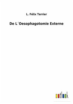 De L´Oesophagotomie Externe