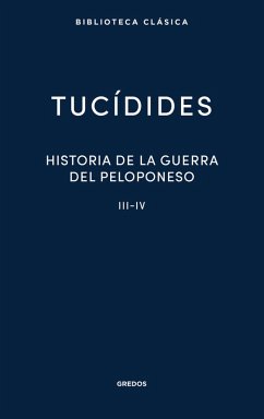 Cover Historia de la guerra del Peloponeso. Libros III-IV (eBook, ePUB)