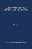 Colección de Hechos memorables o El erudito (eBook, ePUB)