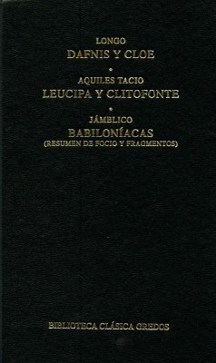 Cover Dafnis y Cloe. Leucipa y Clitofonte. Babiloníacas. (eBook, ePUB)