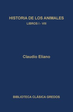 Cover Historia de los animales. Libros I-VIII (eBook, ePUB)