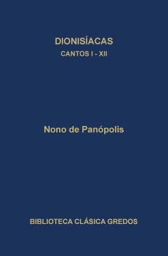 Cover Dionisíacas. Cantos I-XII (eBook, ePUB)