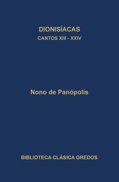 Cover Dionisíacas. Cantos XIII - XXIV (eBook, ePUB)