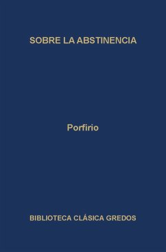 Sobre la abstinencia (eBook, ePUB) Cover Sobre la abstinencia (eBook, ePUB)