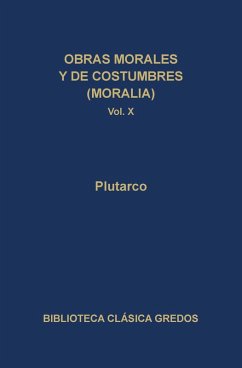 Cover Obras morales y de costumbres (Moralia) X (eBook, ePUB)