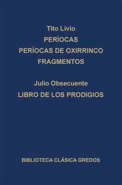 Cover Períocas. Períocas de Oxirrinco. Fragmentos. Libro de los prodigios. (eBook, ePUB)