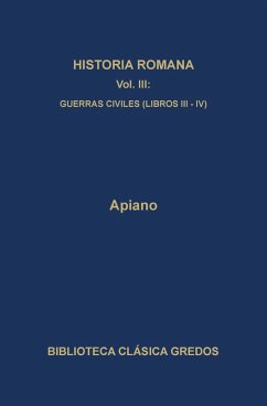 Cover Historia romana III. Guerras civiles (Libros III-V) (eBook, ePUB)