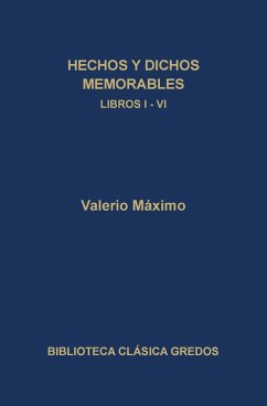Cover Hechos y dichos memorables. Libros I-VI (eBook, ePUB)