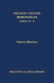 Hechos y dichos memorables. Libros VII-IX. Epítomes. (eBook, ePUB)