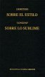 Sobre el estilo. Sobre lo sublime... - Bild 1