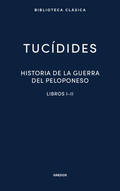Cover Historia de la guerra del Peloponeso. Libros I-II (eBook, ePUB)