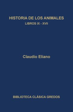Cover Historia de los animales. Libros IX-XVII (eBook, ePUB)