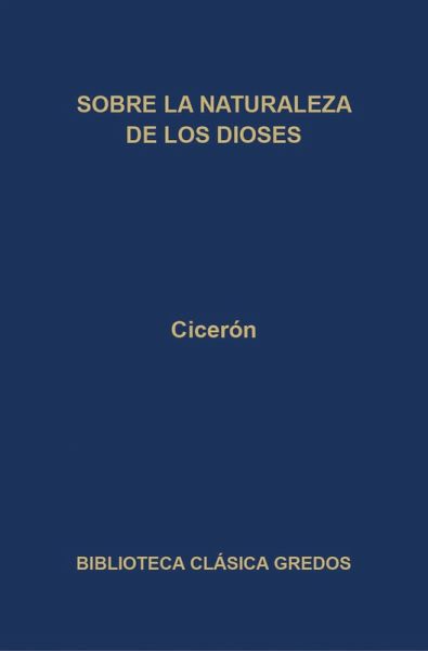 Sobre la naturaleza de los dioses (eBook, ePUB)