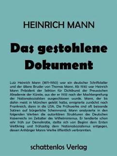 Das gestohlene Dokument (eBook, ePUB)