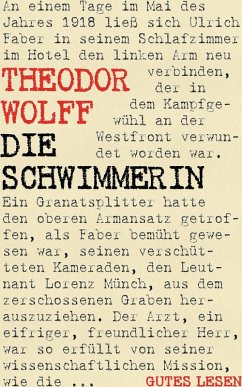 Die Schwimmerin (eBook, ePUB) - Wolff, Theodor