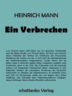 Cover Ein Verbrechen (eBook, ePUB)