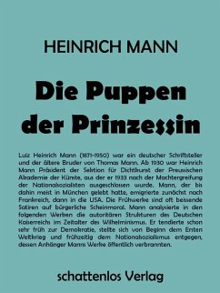 Cover Die Puppen der Prinzessin (eBook, ePUB)