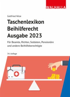 Taschenlexikon Beihilferecht Ausgabe 2023 - Nitze, Gottfried
