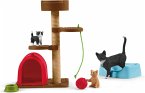 Schleich Farm World 42501 - Spielspaß für niedliche Katzen