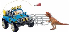 Image of Dinosaurs Geländewagen mit Dino-Außenposten, Spielfigur