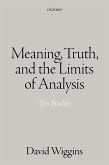 Meaning, Truth, and the Limits of Analysis (eBook, ePUB)