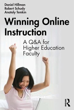 Winning Online Instruction (eBook, PDF) - Hillman, Daniel; Schudy, Robert; Temkin, Anatoly