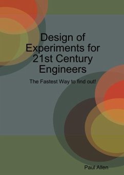 Cover Design of Experiments for 21st Century Engineers (DOE Pro Edition) (eBook, ePUB)
