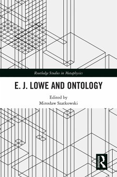 Cover E.J. Lowe and Ontology (eBook, ePUB)