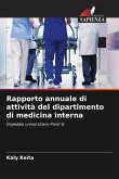 Rapporto annuale di attività del dipartimento di medicina interna
