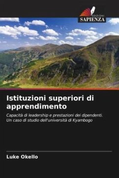 Istituzioni superiori di apprendimento - Okello, Luke