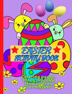 Easter Activity Book for Kids - Fondant, Ella