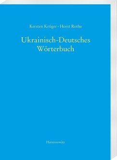 Ukrainisch-Deutsches Wörterbuch (UDEW) - Krüger, Kersten;Rothe, Horst