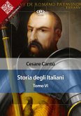Storia degli italiani. Tomo VI (eBook, ePUB)