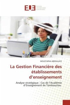 La Gestion Financière des établissements d¿enseignement - ABDOULAYE, MOUSTAPHA