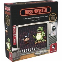 Pegasus 17564G - Boss Monster Big Box, Dungeon-Kartenspiel im Retrolook
