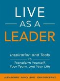 Live As A Leader (eBook, ePUB)
